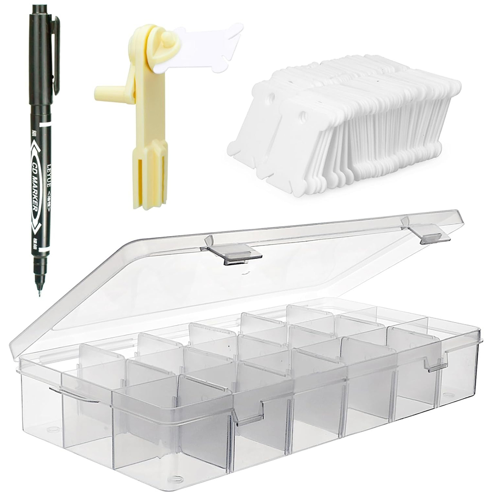 Embroidery Floss - Embroidery Floss Organizer 18 Compartments Cross