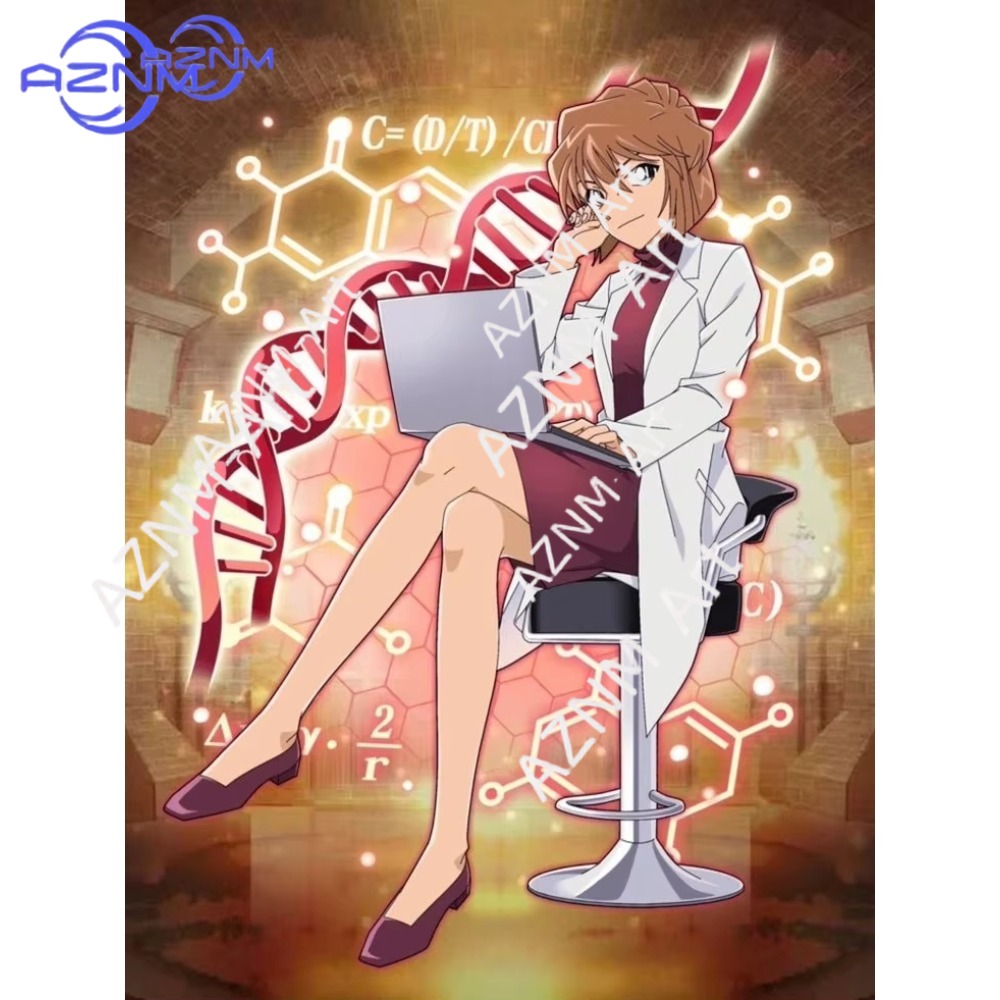 1pc Detective Conan Diamond Pa - Embroidery Painting ulasan dan harga