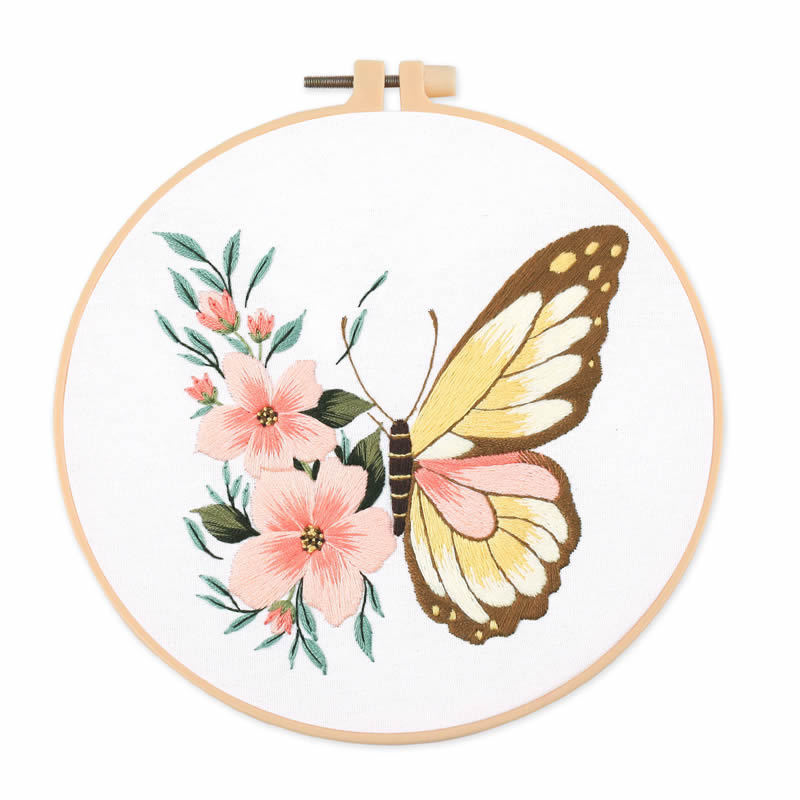 1pc 20X20CM 7.87 inch Embroide - Embroidery A ulasan dan harga