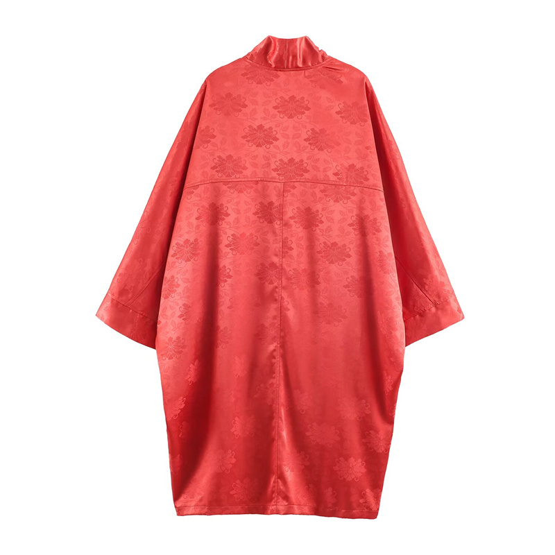2026 Spring Women's Red Floral - Embroidery A ulasan dan harga
