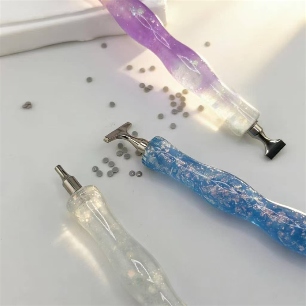 New Wavy  Resin Diamond Painti - Embroidery Painting ulasan dan harga