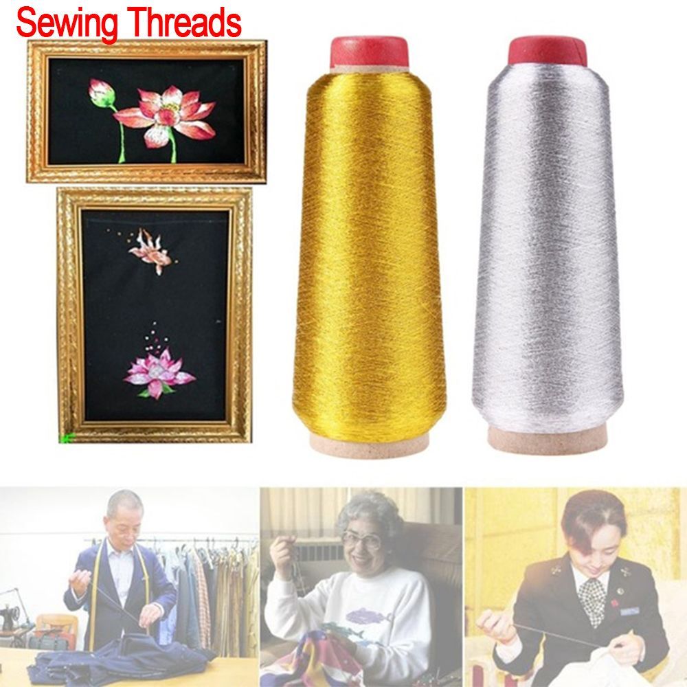 Gold/Silver Embroidery Threads - Embroidery Floss ulasan dan harga