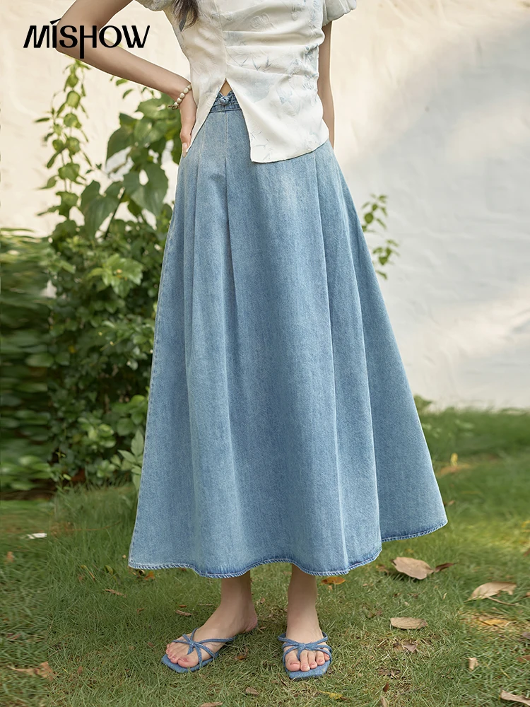 MISHOW Chinese Embroidered T-s - Embroidery Skirt ulasan dan harga
