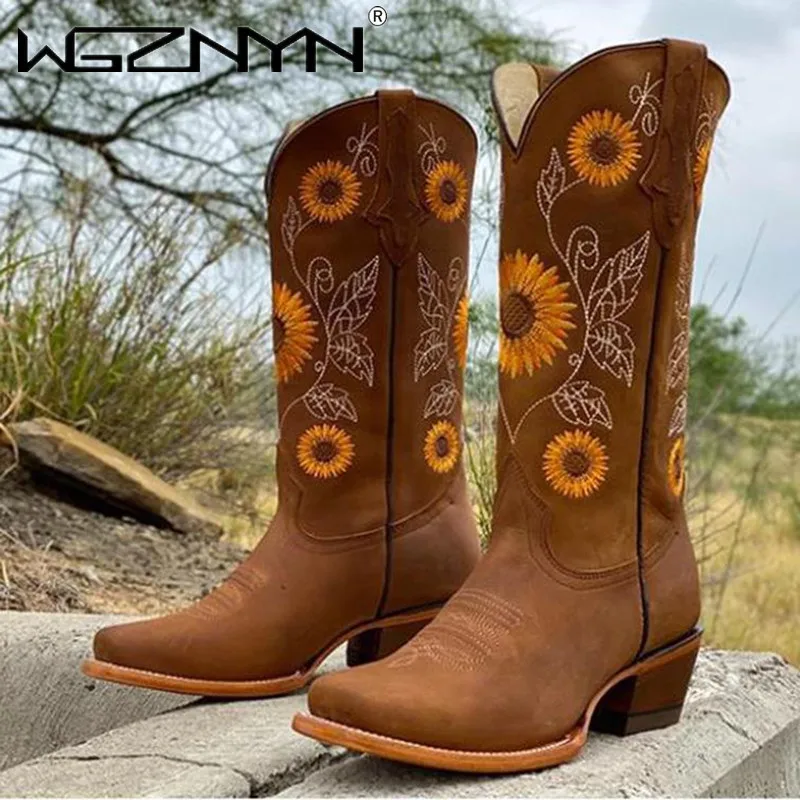 Designer Women Coffee Brown Em - Embroidery Flower ulasan dan harga