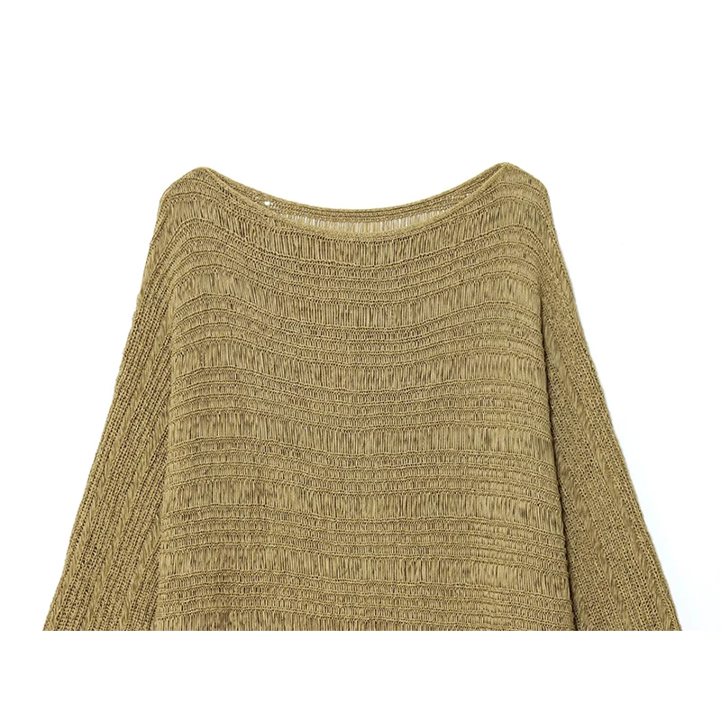Vintage Boat Neck Knit Sweater - Embroidery A ulasan dan harga