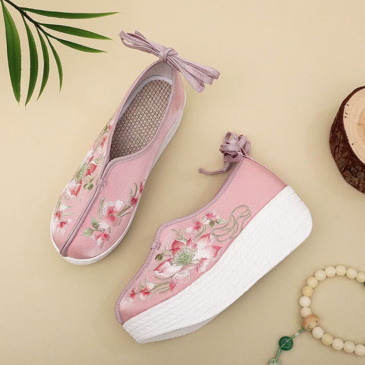 Woman Ethnic Style Wedges Embr - Embroidery Skirt ulasan dan harga
