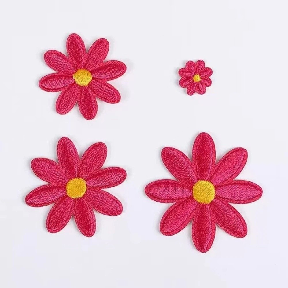36Pcs Floral Pattern Daisy Flo - Embroidery Daisy Flower ulasan dan harga