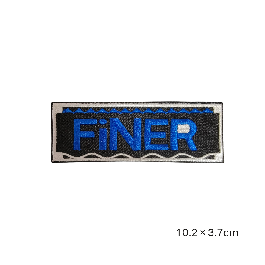 2PCS Zeta Phi Beta Black Blue  - Embroidery Quote ulasan dan harga