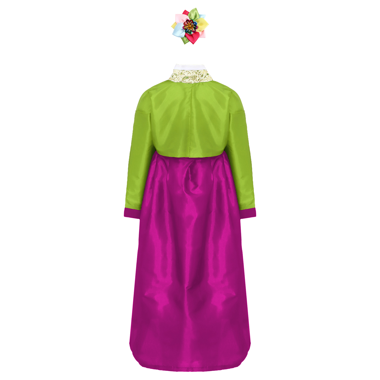 Kids Girls Korean National Han - Embroidery Skirt ulasan dan harga