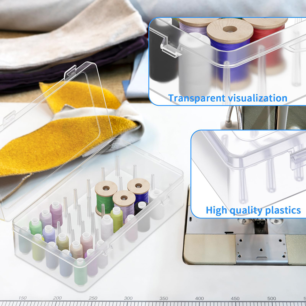Thread Spool Organizer Box, Cl - Embroidery Floss ulasan dan harga