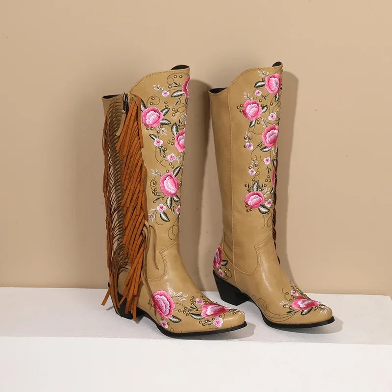 Fashion Embroidery Flower West - Embroidery Flower ulasan dan harga