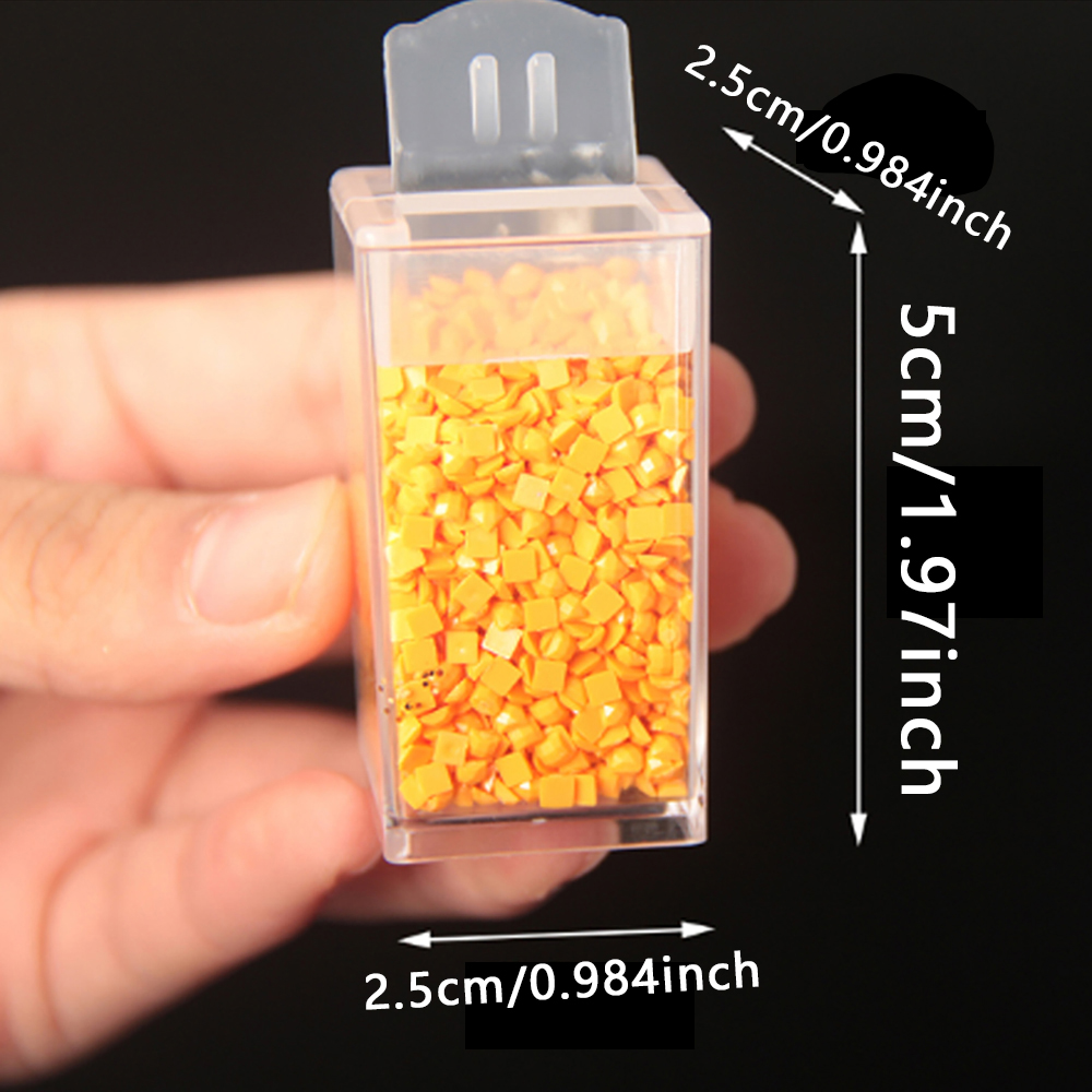 Square Plastic Diamond Paintin - Embroidery Painting ulasan dan harga