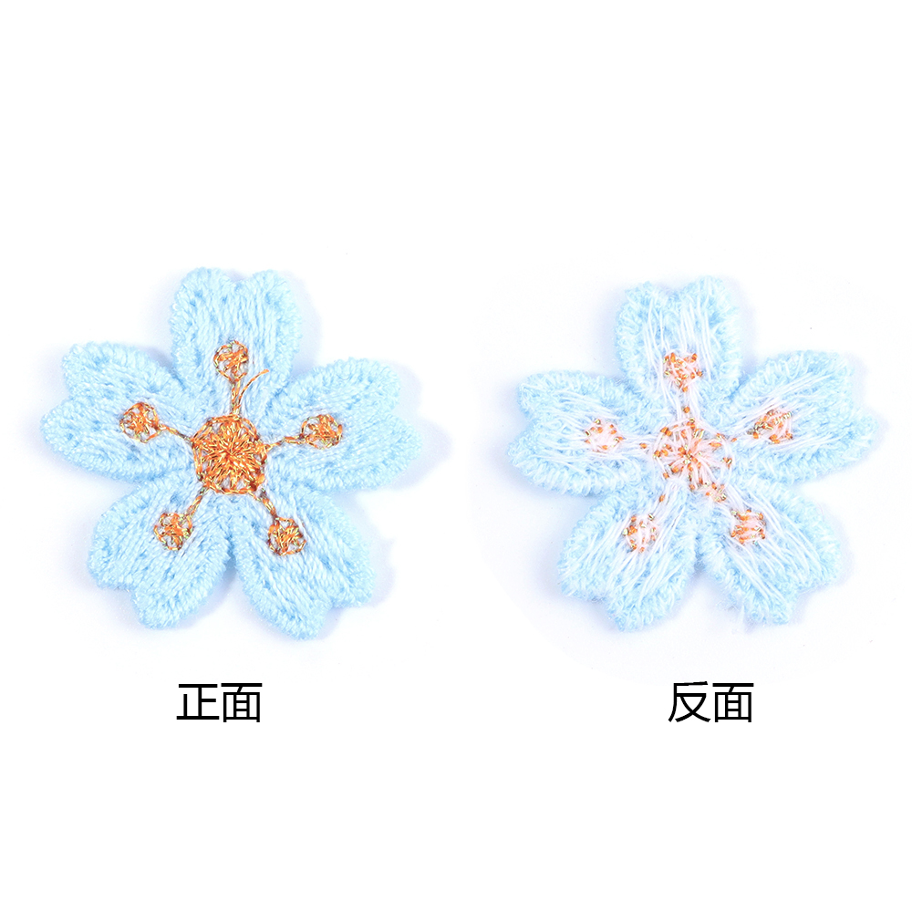 20pcs/lot Colorful 2.4cm Embro - Embroidery Flower ulasan dan harga